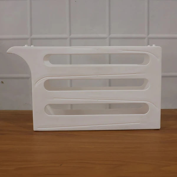 Auto-Rolling 4-Tier Egg Holder for Fridge – Space-Saving Gravity Egg Dispenser & Container